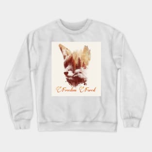 Freedom Forest Fox Crewneck Sweatshirt